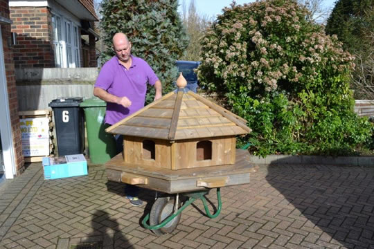 New duckhouse