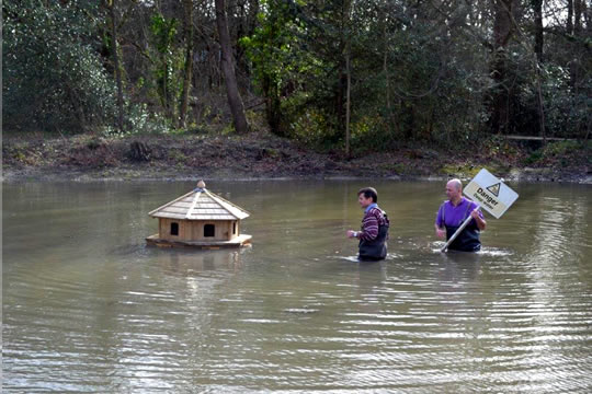 Our new duckhouse