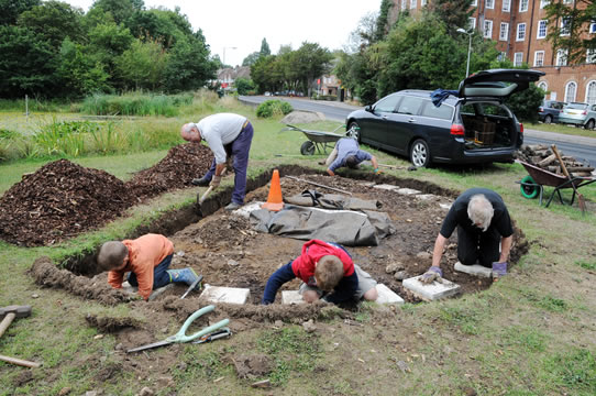 Rebuilding the sundial